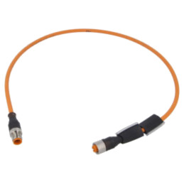 Cablu: pentru senzori/automatizări; PIN: 4; 0,6m; Izolaţie: PUR