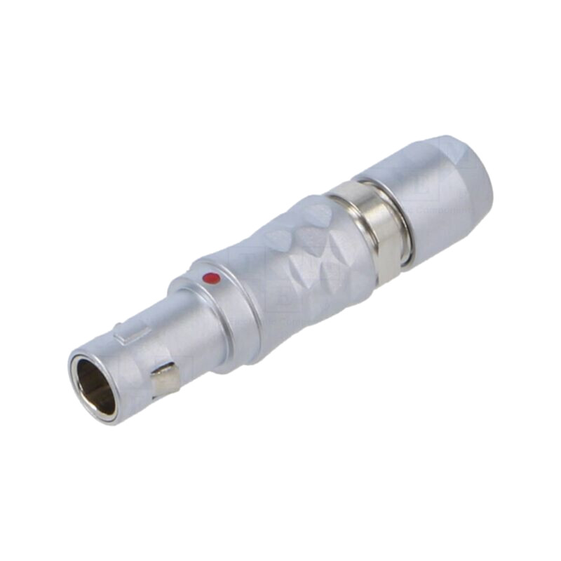 Conector: circular; mufă; 00; tată; PIN: 3; 3A; IP50; 2,4÷3,3mm; drept
