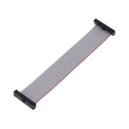 Cablu panglică cu conectori IDC; IDC,din ambele părţi; 101,6mm