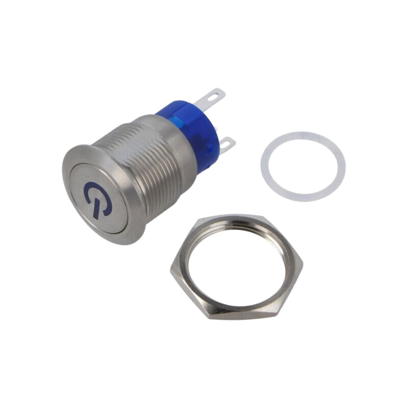Comutator: anti-vandalism; Poz: 2; SPDT; 3A/250VAC; IP67; ON-(ON) Comutator: anti-vandalism; Poz: 2; SPDT; 3A/250VAC; IP67; ON-(ON)