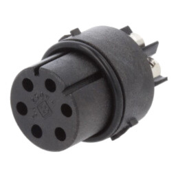 Conector: circular; inserturi de contact; Mini Buccaneer; mamă