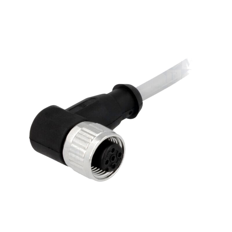 Conector: M12; mufă; mamă; PIN: 4; în unghi 90°; cabluri; 1,5m Conector: M12; mufă; mamă; PIN: 4; în unghi 90°; cabluri; 1,5m