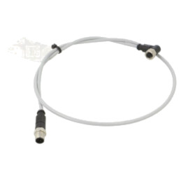 Cablu: pentru senzori/automatizări; PIN: 4; mufă; PVC; 1m