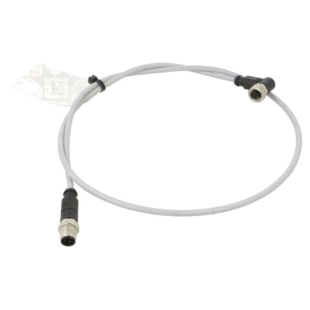 Cablu: pentru senzori/automatizări; PIN: 4; mufă; PVC; 1m