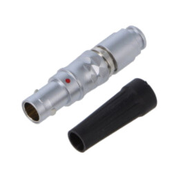 Conector: circular; mufă; 0B; tată; PIN: 5; pentru garnitură; 6,5A