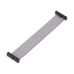 Cablu panglică cu conectori IDC; IDC,din ambele părţi; 101,6mm