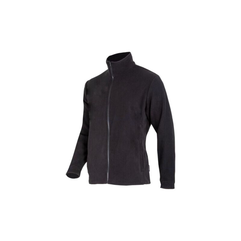 Fleece sweatshirt; Size: XXXL; black; 250g/m2 Fleece sweatshirt; Size: XXXL; black; 250g/m2