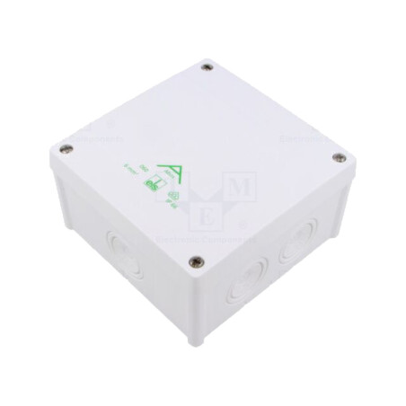 Carcasă: cutie de conexiuni; X: 127mm; Y: 127mm; Z: 70mm; IP66; albe