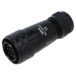 Conector: circular; mufă; tată; PIN: 12; IP67; SA20; 8÷12mm; 5A; 400V