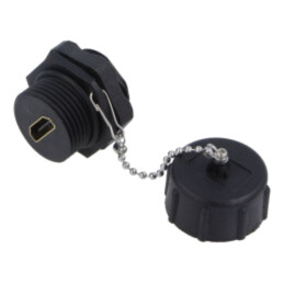EURO, HDMI connector Waterproof HDMI Industrial Coupler