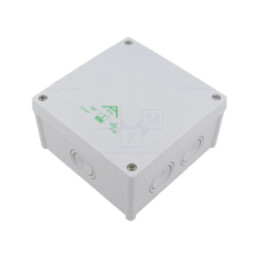 Carcasă: cutie de conexiuni; X: 127mm; Y: 127mm; Z: 70mm; IP66; gri