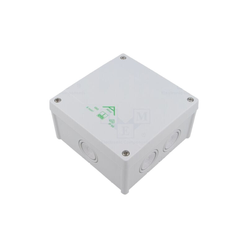 Carcasă: cutie de conexiuni; X: 127mm; Y: 127mm; Z: 70mm; IP66; gri Carcasă: cutie de conexiuni; X: 127mm; Y: 127mm; Z: 70mm; IP66; gri