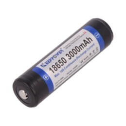Acumul: Li-Ion; 18650,MR18650; 3,7V; 3000mAh; Ø18,8x69mm; 15A