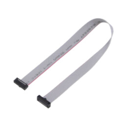 Cablu panglică cu conectori IDC; IDC,din ambele părţi; 254mm