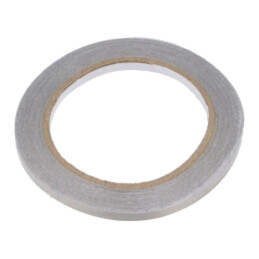 Bandă: electroconductoare; W: 6mm; L: 10m; Thk: 0,11mm; gri
