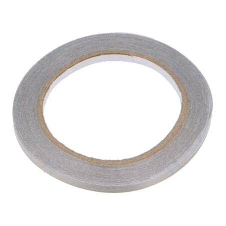 Bandă: electroconductoare; W: 6mm; L: 10m; Thk: 0,11mm; gri