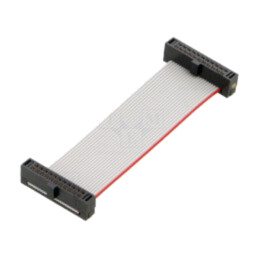 Cablu panglică cu conectori IDC; IDC,din ambele părţi; 50,8mm