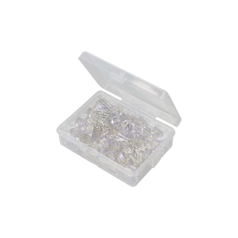 Diodă: LED-kit; THT; 8mm; 50buc; roşie/verde; 3÷15VDC; 7,5÷8mA; 30° Diodă: LED-kit; THT; 8mm; 50buc; roşie/verde; 3÷15VDC; 7,5÷8mA; 30°