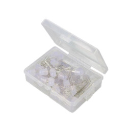 Diodă: LED-kit; THT; 8mm; 50buc; roşie/verde; 3÷15VDC; 7,5÷8mA; 60°