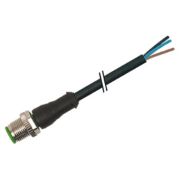 Cablu: pentru senzori/automatizări; M12; PIN: 5; drept; 5m; mufă