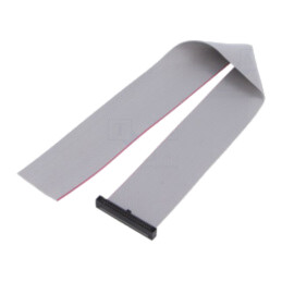 Cablu panglică cu conectori IDC; IDC,cabluri; Pas pini: 1,27mm