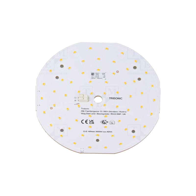 Circular LED module; CRImin: 80; 3314lm; 3000K; 500mA; 184lm/W Circular LED module; CRImin: 80; 3314lm; 3000K; 500mA; 184lm/W