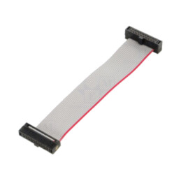 Cablu panglică cu conectori IDC; IDC,din ambele părţi; 76,2mm