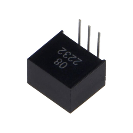 Convertor: DC/DC; Uintr: 13,5÷42VDC; Uieş: 12VDC; Iieş: 1A; SIP3