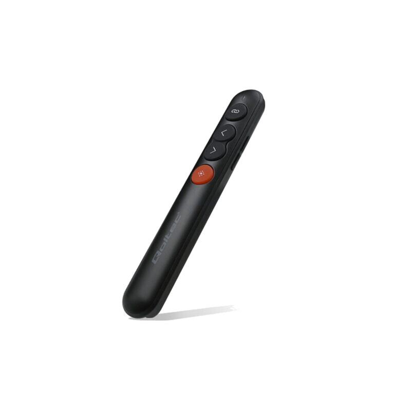 Prezentator; neagră; USB A mufă; 2,4GHz; 30m