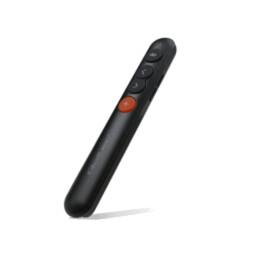 Prezentator; neagră; USB A mufă; 2,4GHz; 30m
