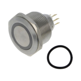 Comutator: anti-vandalism; Poz: 2; SPDT; 3A/220VAC; 5A/24VDC; IP65