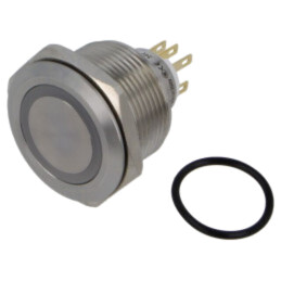 Comutator: anti-vandalism; Poz: 2; SPDT; 3A/220VAC; 5A/24VDC; IP65