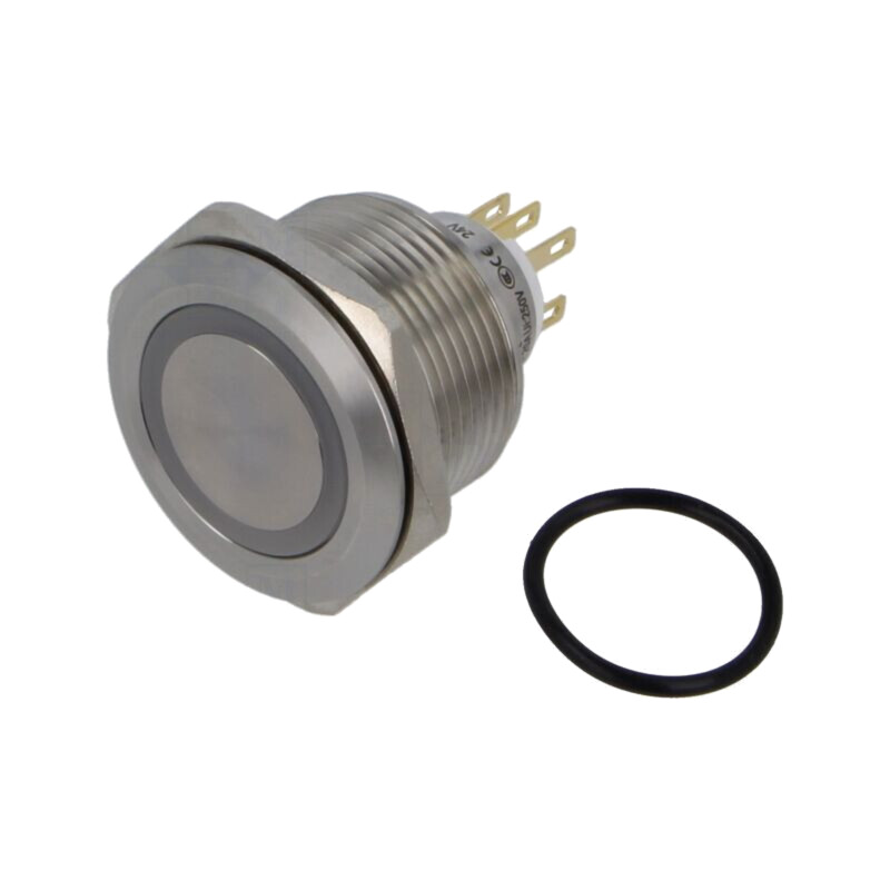 Comutator: anti-vandalism; Poz: 2; SPDT; 3A/220VAC; 5A/24VDC; IP65 Comutator: anti-vandalism; Poz: 2; SPDT; 3A/220VAC; 5A/24VDC; IP65