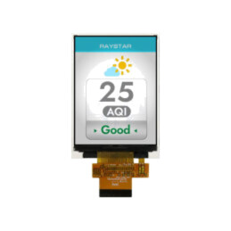 Afişaj: TFT; 3,2"; 240x320; Ilum: LED; Dim: 55,04x77,6x2,55mm; RGB