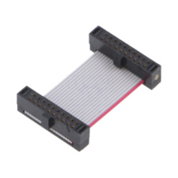 Cablu panglică cu conectori IDC; IDC,din ambele părţi; 25,4mm