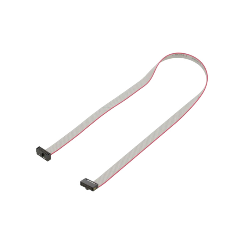 Cablu panglică cu conectori IDC; IDC,din ambele părţi; 11,8"