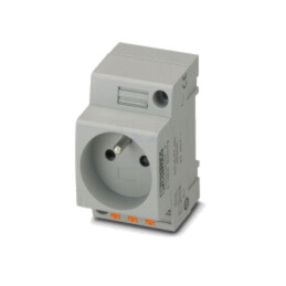 Conector: alimentare AC; soclu; mamă; 16A; PIN: 3; pentru şină DIN