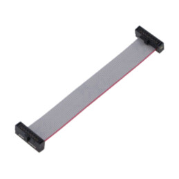 Cablu panglică cu conectori IDC; IDC,din ambele părţi; 76,2mm