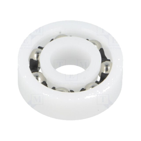 Lagăr: cu bile; Øint: 10mm; Øext: 26mm; W: 8mm; Colivie: poliamidă