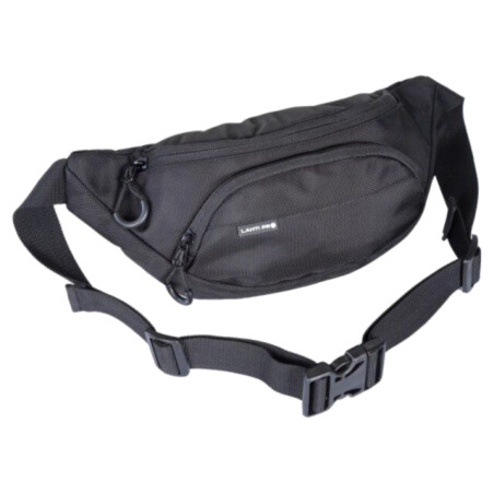 Waist bag; black; polyester