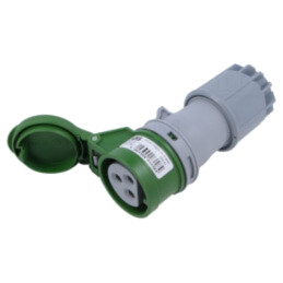 Conector: alimentare AC; mufă; mamă; 32A; 24/42VDC; IEC 60309; IP44
