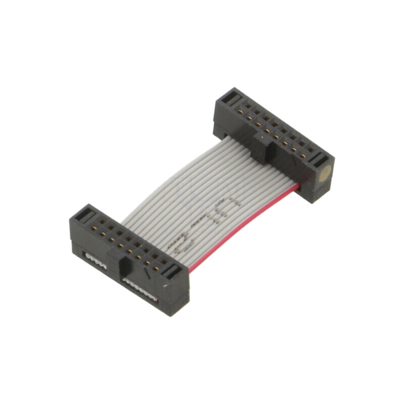 Cablu panglică cu conectori IDC; IDC,din ambele părţi; 25,4mm Cablu panglică cu conectori IDC; IDC,din ambele părţi; 25,4mm