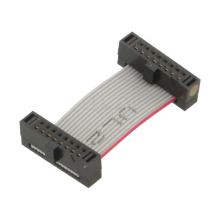Cablu panglică cu conectori IDC; IDC,din ambele părţi; 25,4mm