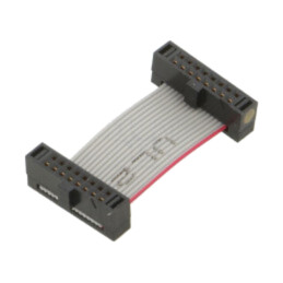 Cablu panglică cu conectori IDC; IDC,din ambele părţi; 25,4mm