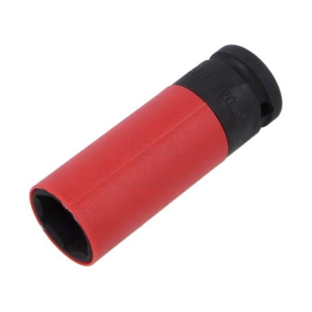 Cap; 6-puncte,tubulară,cu impact; HEX 21mm; 1/2"; lungă