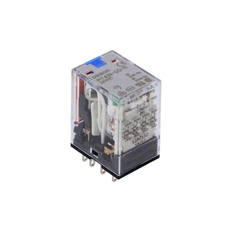 Releu: electromagnetic; 4PDT; Ubobină: 24VDC; Icontacte max: 6A Releu: electromagnetic; 4PDT; Ubobină: 24VDC; Icontacte max: 6A