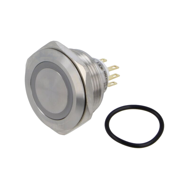 Comutator: anti-vandalism; Poz: 2; SPDT; 3A/220VAC; 5A/24VDC; IP65 Comutator: anti-vandalism; Poz: 2; SPDT; 3A/220VAC; 5A/24VDC; IP65