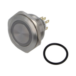 Comutator: anti-vandalism; Poz: 2; SPDT; 3A/220VAC; 5A/24VDC; IP65