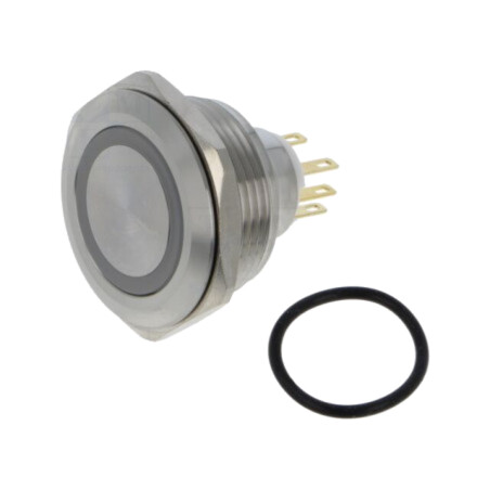 Comutator: anti-vandalism; Poz: 2; SPDT; 3A/220VAC; 5A/24VDC; IP65