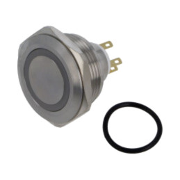 Comutator: anti-vandalism; Poz: 2; SPDT; 3A/220VAC; 5A/24VDC; IP65